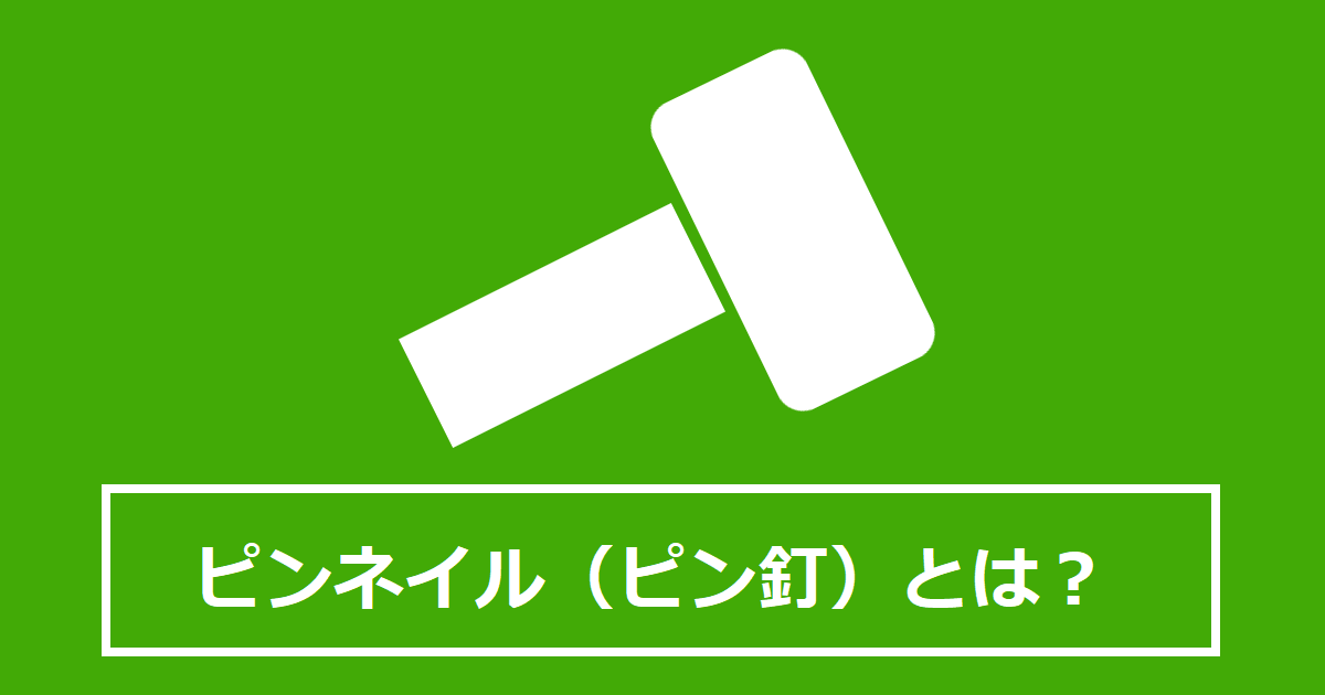 ピンネイルとは