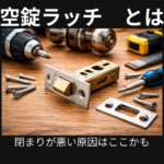 空錠ラッチ