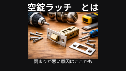 空錠ラッチ