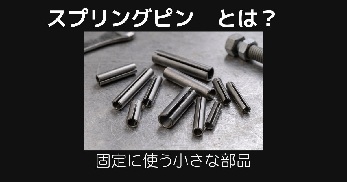 スプリングピンとは