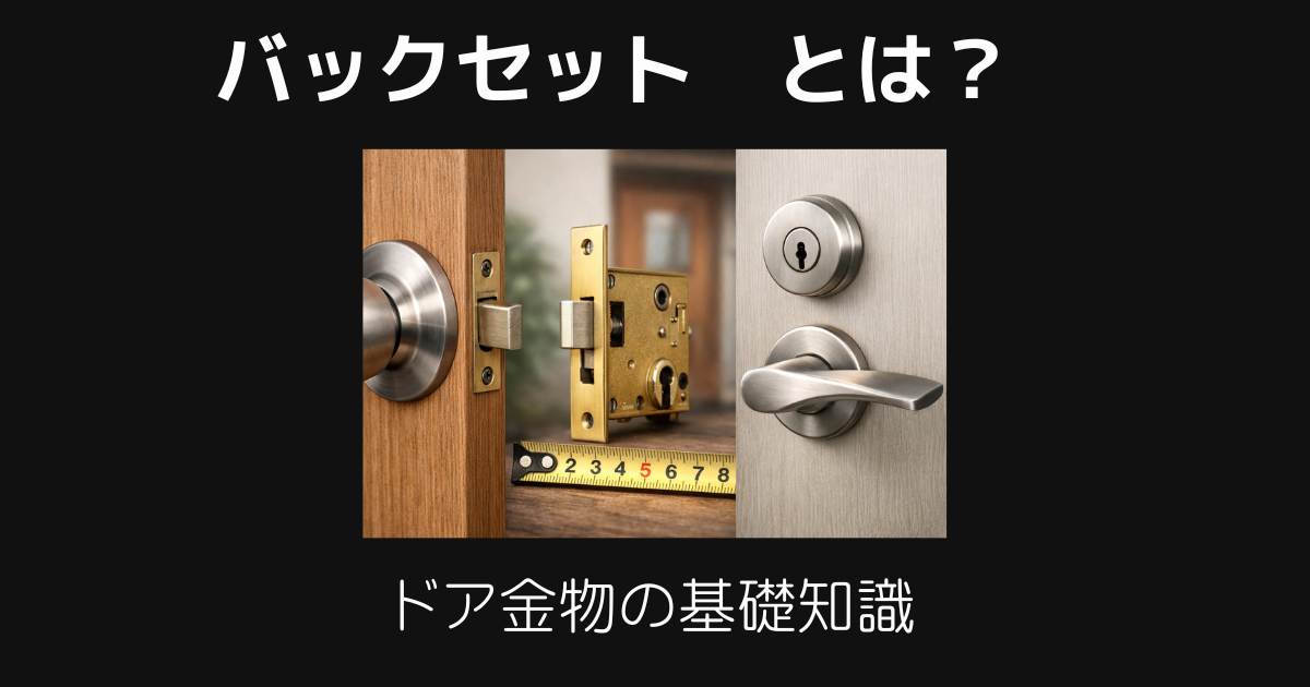 バックセットとは