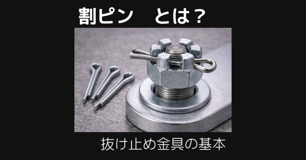 割ピンとは？意味・使い方・用途をわかりやすく解説