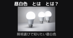 昼白色とは